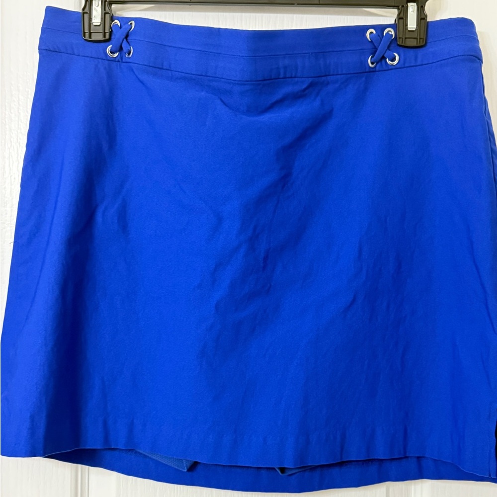 Rafaella Women's Comfort Skort Royal Blue Pull-on Elastic Waist Size XL - Picture 4 of 8